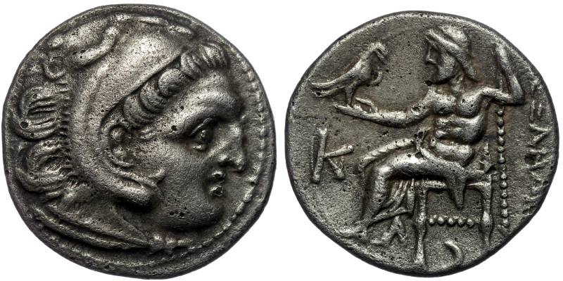 KINGS OF MACEDON. ( Silver. 4.36 g. 18 mm) Alexander III 'the Great', 336-323 BC...