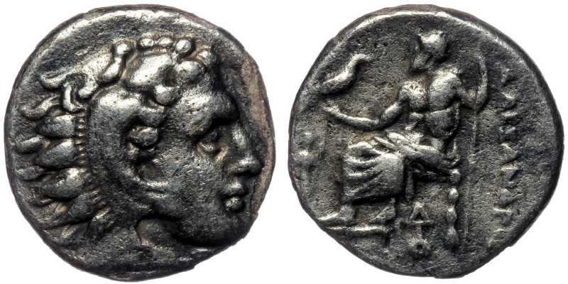 MACEDONIAN KINGDOM. (Silver. 4.0 g. 17 mm) Alexander III the Great (336-323 BC)....