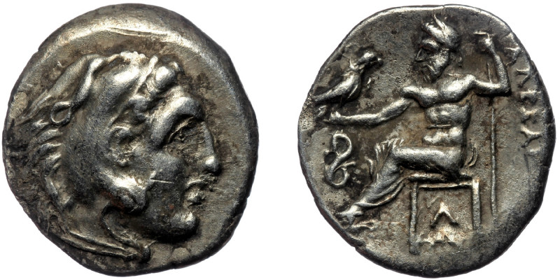 KINGS OF MACEDON.( Silver. 4.14 g. 17 mm) Alexander III 'the Great' (336-323 BC)...