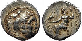 Kingdom of Macedon, ( Silver. 4.22 g. 18 mm) Antigonos I Monophthalmos AR Drachm. 
Struck as Strategos of Asia, in the name and types of Alexander III...
