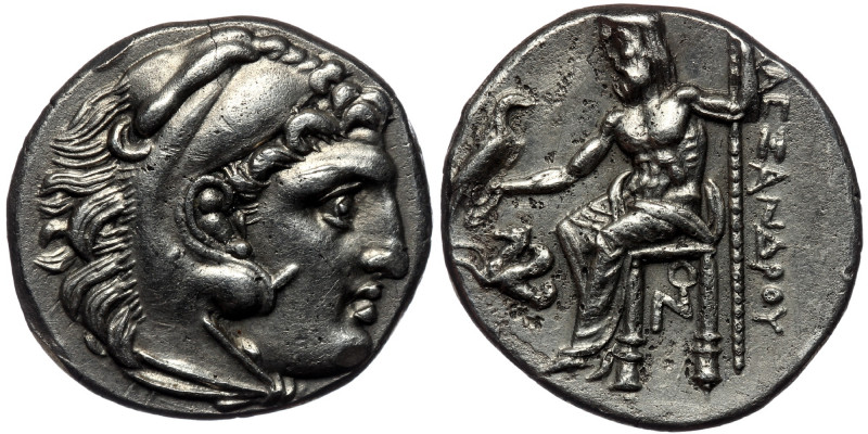 KINGS of MACEDON ( SIlver. 4.22 g. 17 mm). Antigonos I Monophthalmos. As Strateg...