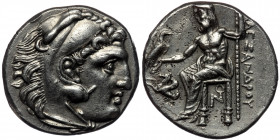 KINGS of MACEDON ( SIlver. 4.22 g. 17 mm). Antigonos I Monophthalmos. As Strategos of Asia, 320-306/5 BC. AR Drachm
In the name and types of Alexander...