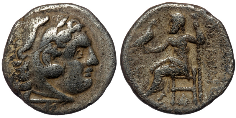 KINGS OF MACEDON.( Silver. 4.07 g. 18 mm) Alexander III ‘the Great’, 336-323 BC....