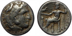 Kings of Macedonia ( Silver. 17 mm), in the name of Alexander III the Great, 336-323 BC, 
lifetime issue, AR drachm, Lampsakos Mint, ca. 328-323 BC.
H...