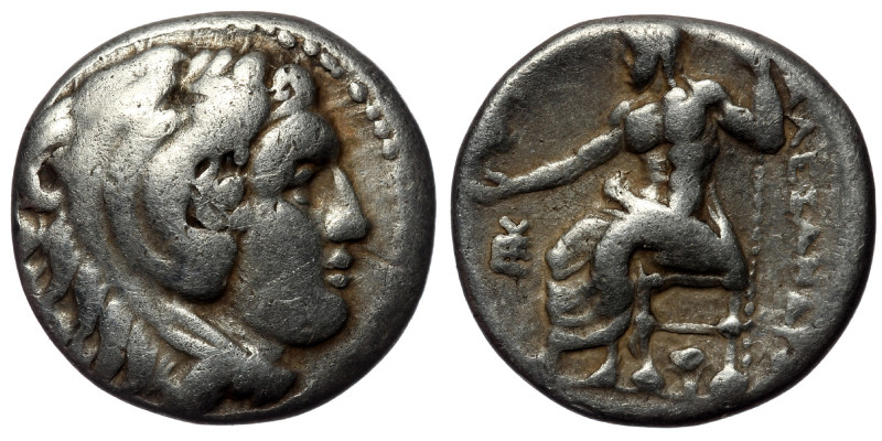 KINGS OF MACEDON. ( Silver. 4.13 g. 15 mm) Alexander III ‘the Great’, 336-323 BC...