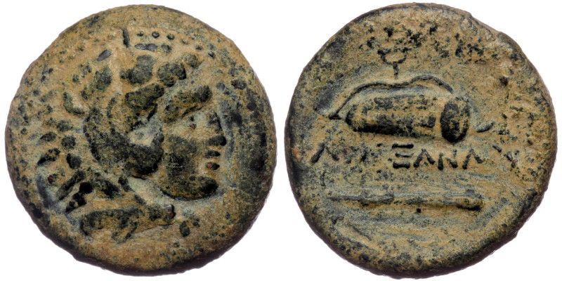 KINGS of MACEDON. ( Bronze. 7.34 g. 20 mm) Philip III Arrhidaios. 323-317 BC. AE...
