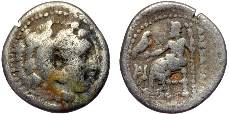 KINGS of MACEDON. ( Silver. 4.07 g. 17 mm)Alexander III 'the Great'. 336-323 BC....