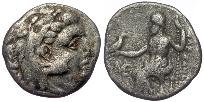 (Silver, 4,20g, 17mm) KINGS of MACEDON, Alexander III ‘the Great’ (336-323 BC) A...