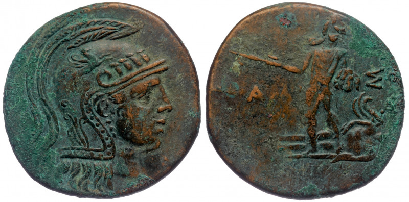 PONTOS.( Bronze. 17.46 g. 30 mm) Amisos. Time of Mithradates VI Eupator 120-63 B...