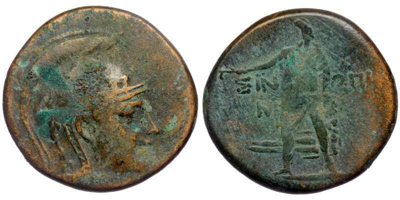 PAPHLAGONIA. Sinope. ( Bronze. 19.53 g. 30 mm) Struck under Mithradates VI Eupat...