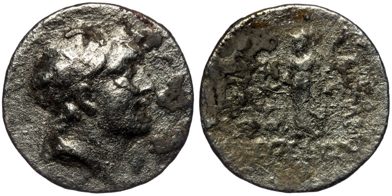 KINGS of CAPPADOCIA. ( Silver. 3.05 g. 19 mm) Ariarathes V Eusebes Philopator. C...