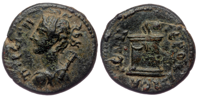 LYDIA. Hierocaesaraea. ( Bronze. 2.59 g. 16 mm) Pseudo-autonomous. Ae (1st-2nd c...