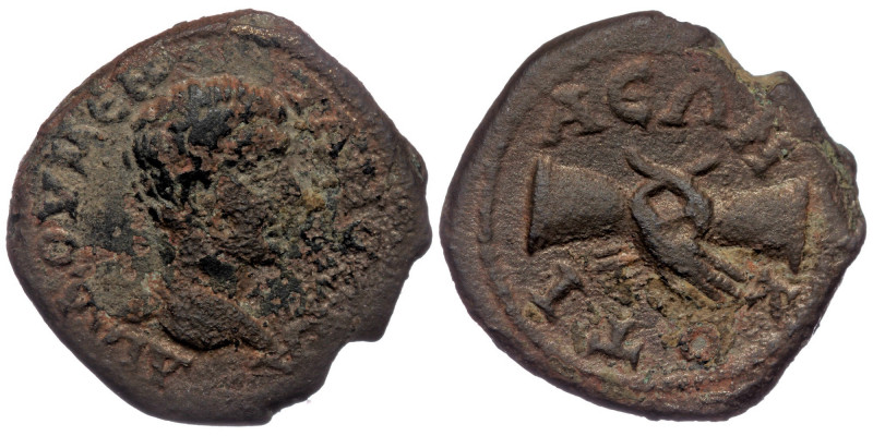 (Bronze, 4,65g, 19mm) PHRYGIA, Cotiaeum, Diadumenian. (Caesar, 217-218) AE 
Obv:...