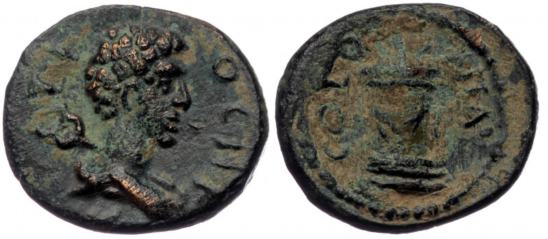 (Bronze, 2,12g, 15mm) PISIDIA. Antioch. Pseudo-autonomous. Time of Marcus Aureli...