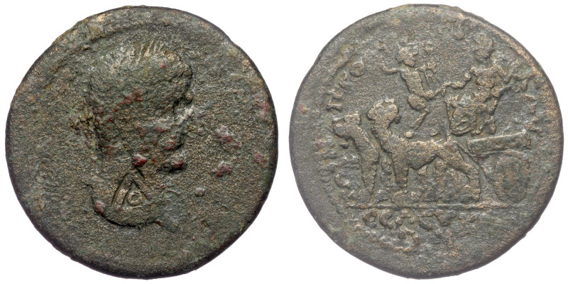 (Bronze, 14,71g, 30mm) CILICIA, Seleukeia ad Kalykadnon, Caracalla (198-217) AE
...