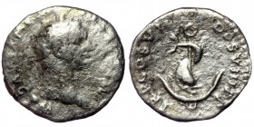 (Silver, 2,78g, 18mm) DOMITIAN (81-96) AR Denarius. Rome, 81. 
Obv: IMP CAES DOMITIANVS AVG P M, laureate head left 
Rev: TR P COS VII DES VIII P P, d...