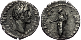 (Siilver, 3,27g, 17mm) ANTONINUS PIUS (138-161) AR Denarius. Rome, 151-152. 
Obv: IMP CAES T AEL HADR ANTONINVS AVG PIVS P P - laureate head to right ...