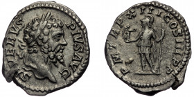 (Silver, 2,95g, 20mm) SEPTIMIUS SEVERUS (193-211) AR denarius, Rome, 205. 
Obv: SEVERVS PIVS AVG - laureate head of Septimius Severus right 
Rev: P M ...
