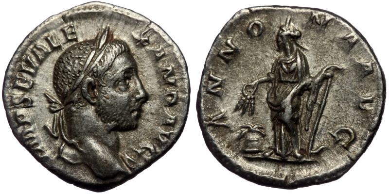 (Silver, 3,17g, 18mm) SEVERUS ALEXANDER (222-235) AR Denarius. Rome.
Obv: IMP SE...