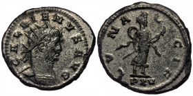 (Silvered bronze, 3,95g, 22mm) GALLIENUS (253-268) Silvered Antoninianus, Antioch, 266-267 . 
Obv: GALLIENVS AVG - radiate and cuirassed bust right 
R...