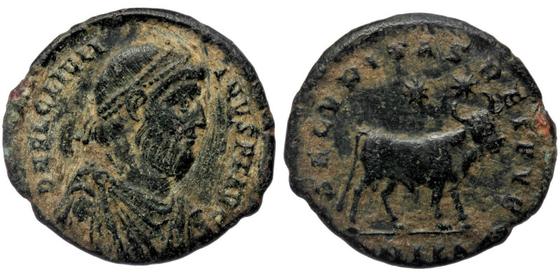 Julian II (Bronze. 9,16 gr, 29 mm) (361-363) AE29, Nikomedia
DN FL CL IVLIANVS P...