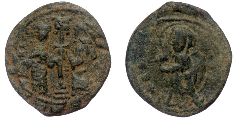 (Bronze, 5,78g, 29mm) Constantine X Ducas and Eudocia (1059-1067) Constantinople...