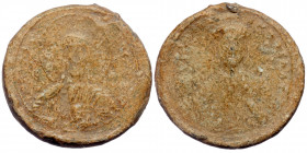 Byzantine Seal. ( Lead. 22.65 g. 27 mm)