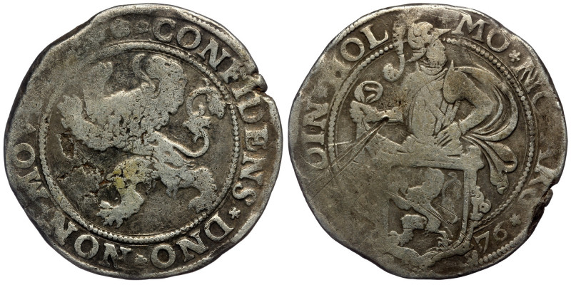 NETHERLANDS. ( Silver. 26.29 g. 43 mm) Lion Dollar or Leeuwendaalder 1667-1718. ...