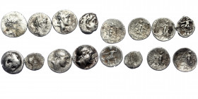 8 pieces SOLD AS SEEN ( Silver. 28.50 g)