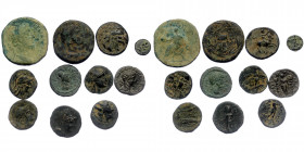 11 pieces SOLD AS SEEN ( Bronze. 69.45 g)