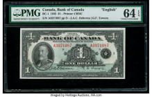 Canada Bank of Canada $1 1935 BC-1 PMG Choice Uncirculated 64 EPQ. 

HID09801242017

© 2020 Heritage Auctions | All Rights Reserved