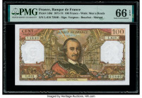 France Banque de France 100 Francs 6.1.1972 Pick 149d PMG Gem Uncirculated 66 EPQ. 

HID09801242017

© 2020 Heritage Auctions | All Rights Reserved