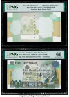 Ireland - Northern First Trust Bank 100 Pounds 1.1.1998; ND (1996-98) Pick 135b; 139br Printer's Remnants / Remainder PMG Gem Uncirculated 66 EPQ; N/A...