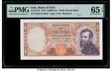 Italy Banco d'Italia 10,000 Lire 27.11.1973 Pick 97f PMG Gem Uncirculated 65 EPQ. 

HID09801242017

© 2020 Heritage Auctions | All Rights Reserved