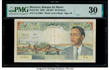 Morocco Banque du Maroc 50 Dirhams 1968 / AH1387 Pick 55c PMG Very Fine 30. Stains are noted on this example.

HID09801242017

© 2020 Heritage Auction...