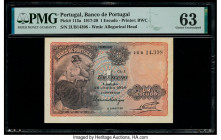Portugal Banco de Portugal 1 Escudo 25.6.1920 Pick 113a PMG Choice Uncirculated 63. 

HID09801242017

© 2020 Heritage Auctions | All Rights Reserved