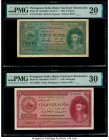 Portuguese India Banco Nacional Ultramarino 5; 50 Rupias 29.11.1945 Pick 35; 38 Two Examples PMG Very Fine 20; Very Fine 30. 

HID09801242017

© 2020 ...