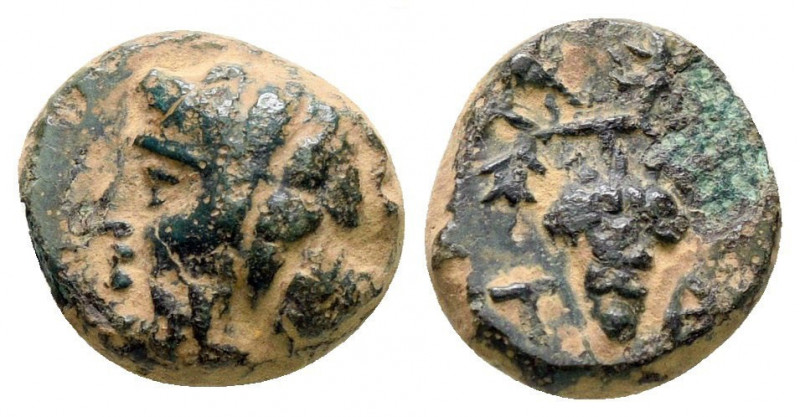 Bronze Æ
Aiolis, Temnos, c. 3000 BC
9 mm, 1,05 g