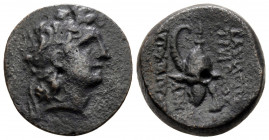 Bronze Æ
Seleukid Kingdom, Antioch, Tryphon 142-138 BC
17 mm, 5,70 g