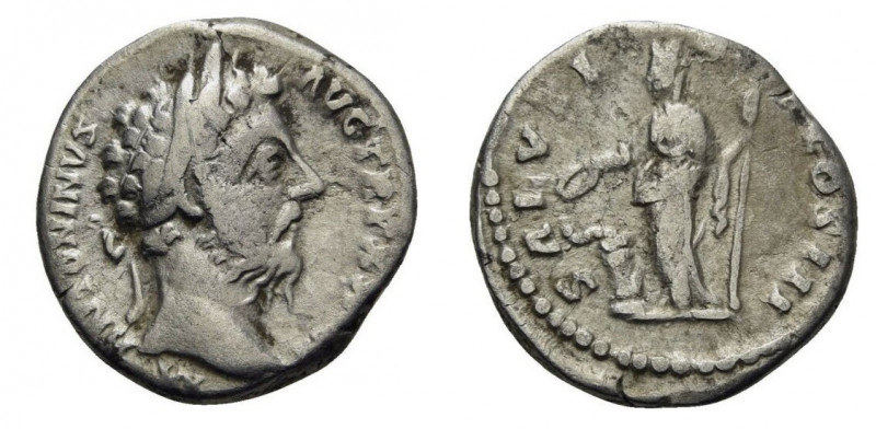 Denarius AR
Antoniunus Pius for Marc Aurel, Salus, 140/141 AD, Rome
17 mm, 2,9...