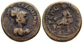 Bronze Æ
Lydia, Sala, Pseudo-autonomous issue Time of Trajan AD 98-117, Alexandros, hiereos
21 mm, 5,10 g