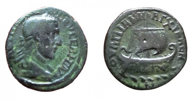 Bronze AE
Thrace, Anchialus, Maximinus Thrax (AD 235-238), Laureate and draped ...