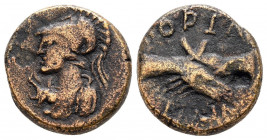 Bronze Æ
Phrygia, Amorion, Pseudo-autonomous issue, Time of Septimius Severus
15 mm, 3,20 g