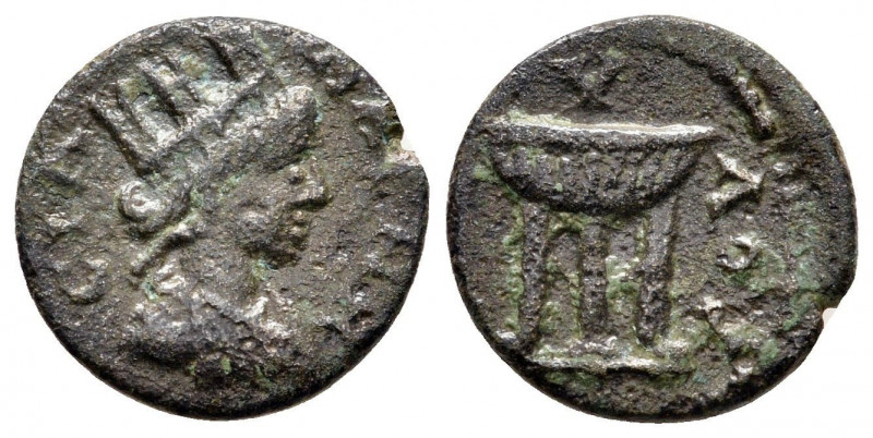 Bronze Æ
Lydia, Magnesia ad Sipylos, Pseudo-autonomous issue, AD 222-235
14 mm...