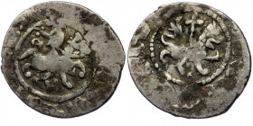 Takvorin AR
Kingdom of Armenia, Oshin (1308-1320), King on horseback holding scepter / Lion walking before cross
20 mm, 20 g
Ner. 442v