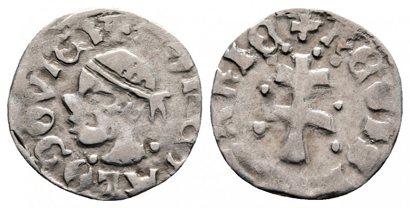 Denier AR
Hungary, Louis I "the Great", of Anjou (1342-1348)
14 mm, 0,62 g