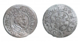 1 Kreuzer AR
1619-1632, Habsburg, Erzherzog Leopold V
16 mm, 0,87 g