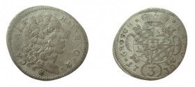 3 Groschen AR
Carl Albert, 1730
21 mm, 1,39 g
