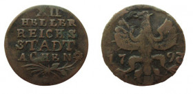 XII Heller
Aachen 1793
25 mm, 4 g