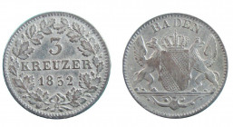 3 Kreuzer AR
Baden 1852
18 mm, 1,26 g
